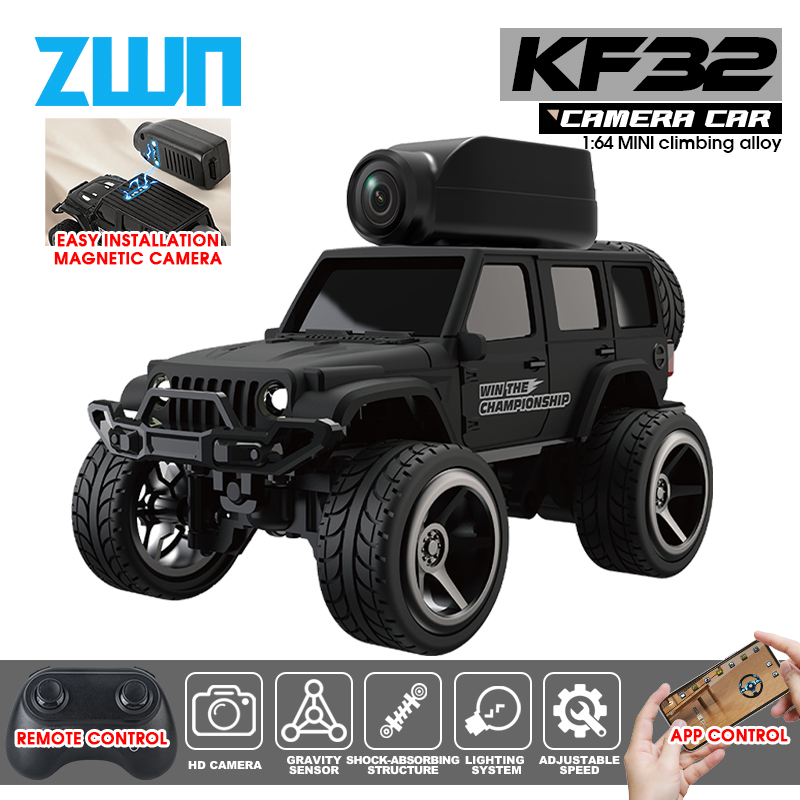Toys For Kids Video - รถบังคับวิทยุ KF32 1:64 รุ่นมินิ คลีมปิ้ง ทำจากโลหะผสม