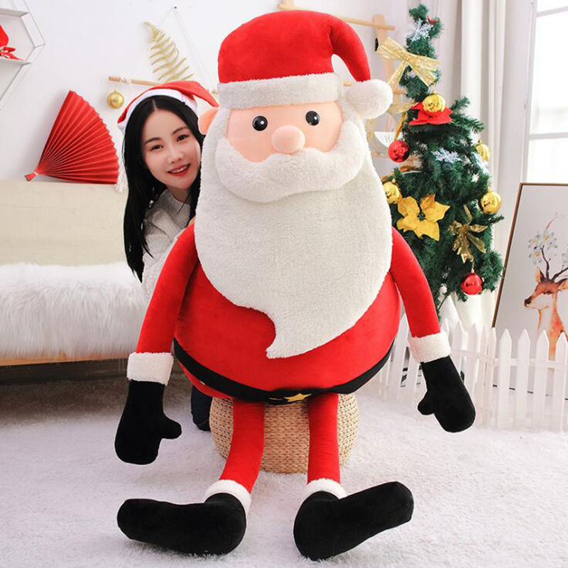Best Kids Toys Xmas - ตุ๊กตาหิมะซานตาคลอสในวันหยุด, ตุ๊กตาของเล่นตุ๊กตาตุ๊กตากวางเอลก์ตกแต่งบ้านวันหยุดของขวัญคริสต์มาสสำหรับเด็กเพื่อนสนิท