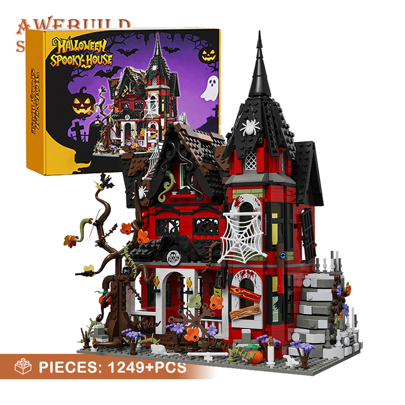 Lego Set Creator - 1249 ชิ้น บ้านผีสิง ตัวต่อ 3 มิติ