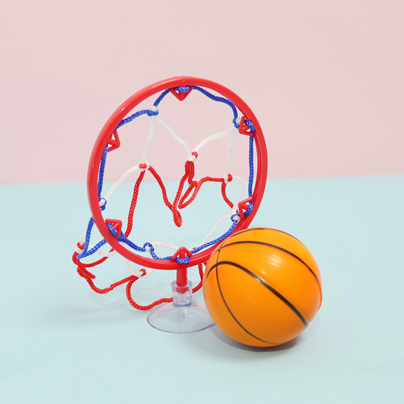 Basketball Hoop Kids Indoor - เด็กในร่มมินิบาสเกตบอล Hoop ชุดถ้วยดูดแขวนผนังเกมกีฬาเด็กออกกําลังกายสนุกตะกร้า Ball Hoops ชุด