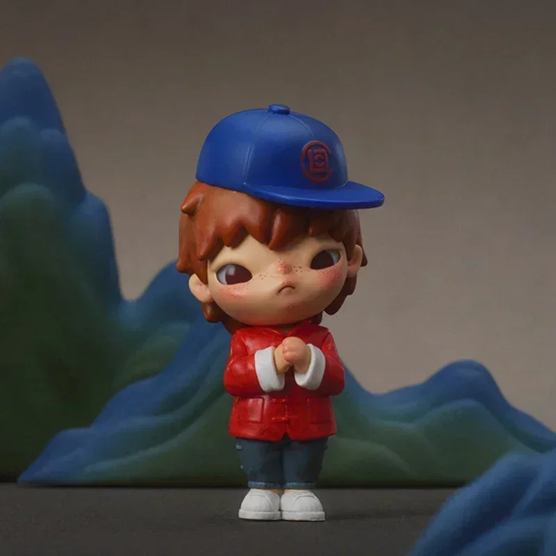 Kids Toys Unique - POP MART Hirono X CLOT ฟิกเกอร์อนิเมะน่ารักแบบกล่องสุ่ม