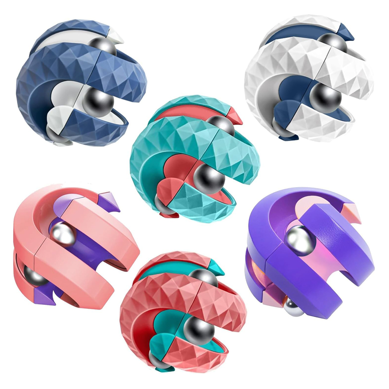 Kids Toys Unique - Unique Orbit Ball Fidget Spinning ของเล่นลูกปัดแปลกใหม่