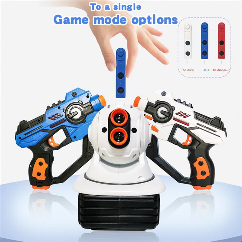 Laser Tag Set Kids - ไฟฟ้าเลเซอร์แท็กปืนของเล่นอินฟราเรดโปรเจคเตอร์อาวุธ Blaster Pistola เลเซอร์ Battle Kit
