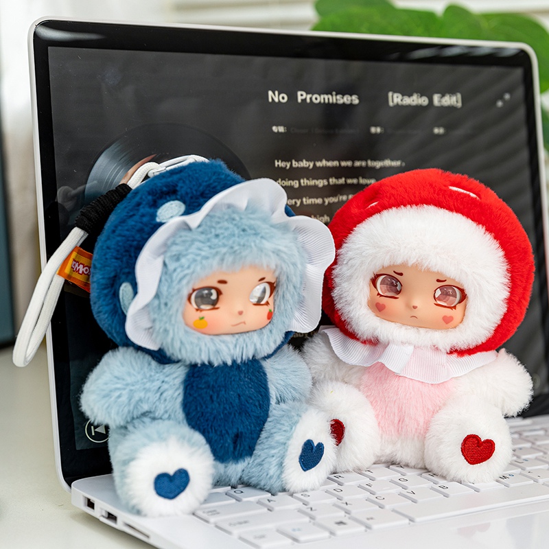 Soft Plush Doll - 14 ซม.เห็ดสาวไวนิลของเล่นตุ๊กตาน่ารักเชื้อรา Fairy ตุ๊กตาตุ๊กตาตุ๊กตา Soft Kawaii