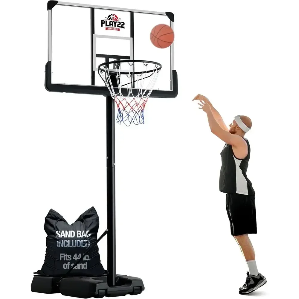 Basketball Hoop Kids Indoor - ระบบห่วงบาสเก็ตบอลปรับระดับได้ 44 นิ้ว ทนทานต่อการแตกหัก สำหรับเด็กและผู้ใหญ่ -