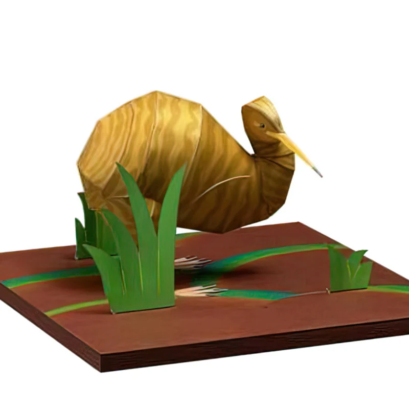 Kids Toys New Zealand - นิวซีแลนด์กีวีนก Origami Art Mini 3D พับกระดาษ