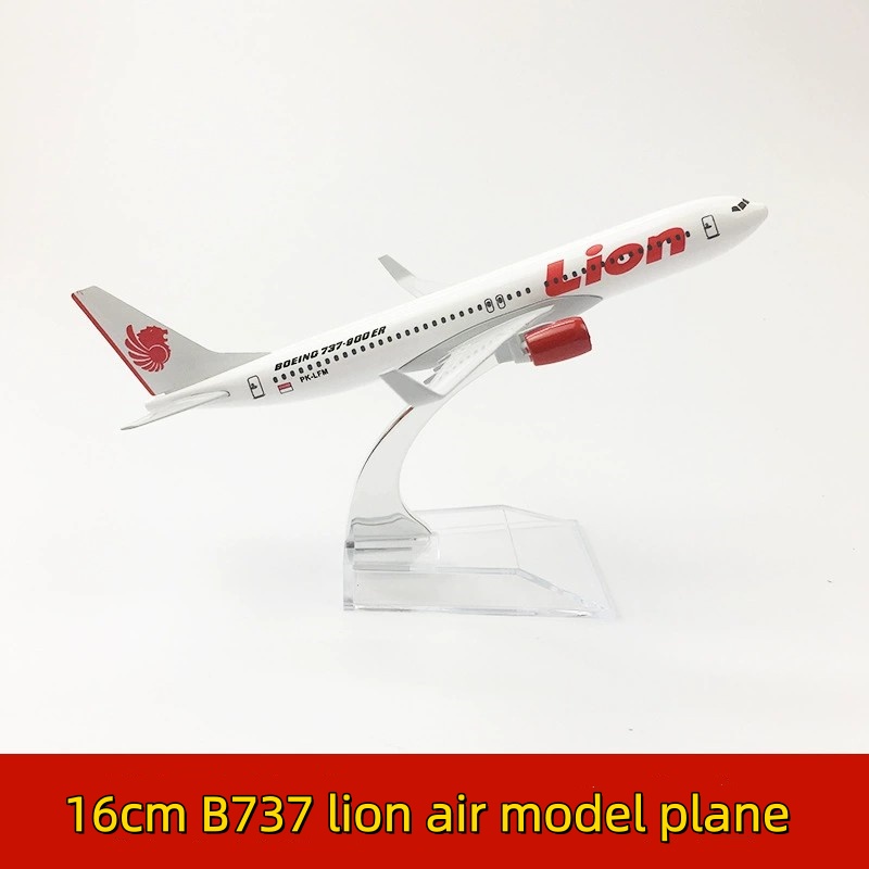 Kids Toys Review - โมเดลเครื่องบินไลออนแอร์ 16 ซม. รุ่น B737 ทำจากโลหะ