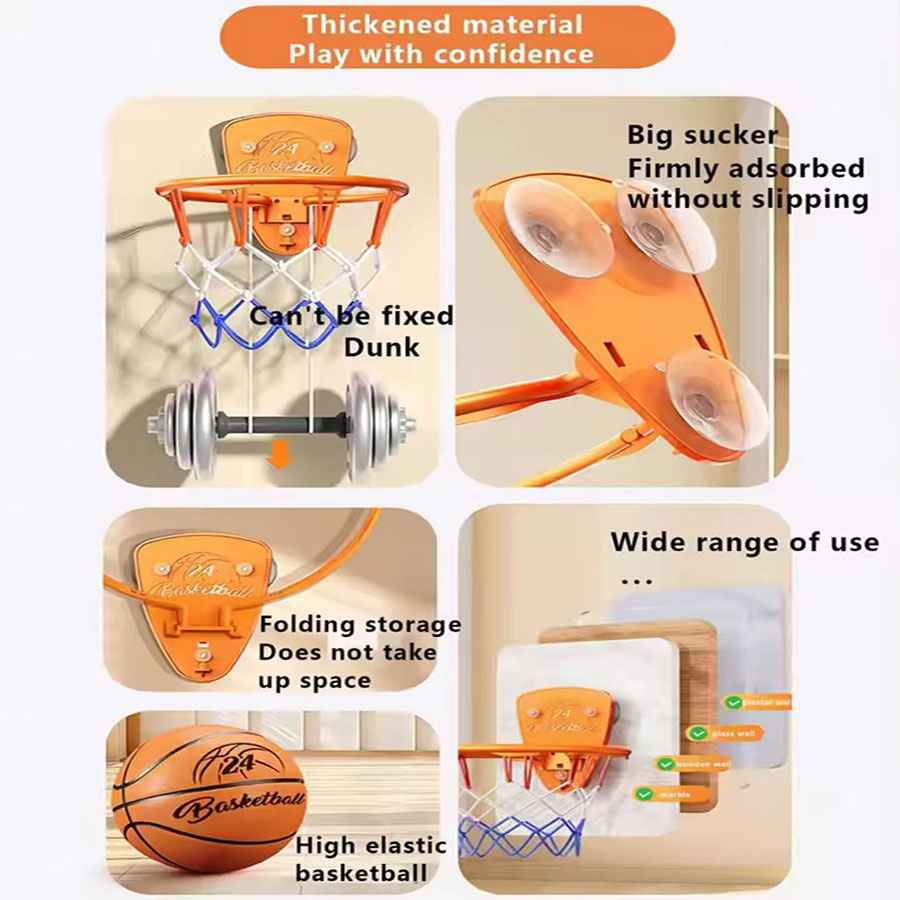 ห่วงบาสเก็ตบอลเด็ก ห่วงบาสเก็ต - Basketball Hoop Kids Indoor บทวิจารณ์และราคา