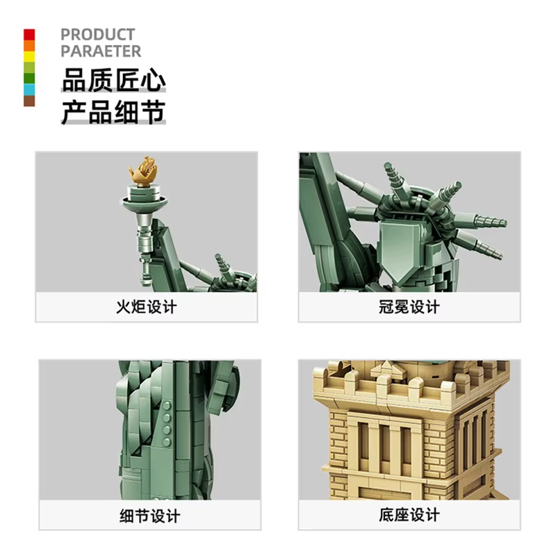 MOC 1409PCS ชุดบล็อกโมเดลอาคาร - Lego Set Creator บทวิจารณ์และราคา