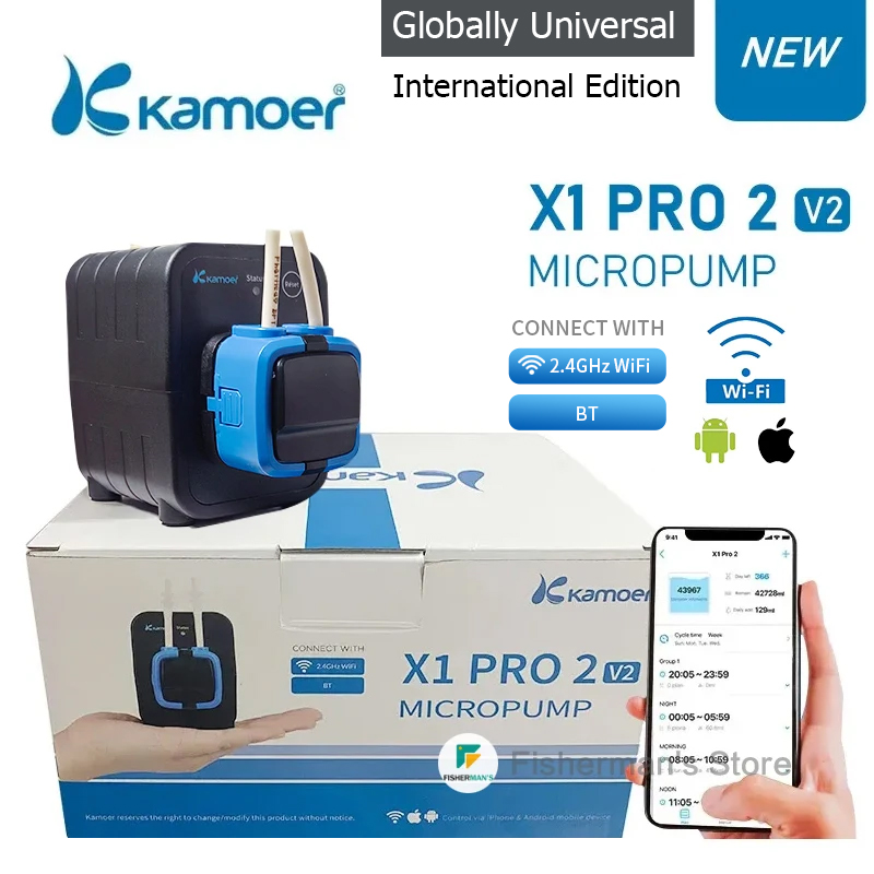 Kamoer ปั๊ม X1 Pro 2 V2บลูทูธ  - Bubble Machine Outdoor บทวิจารณ์และราคา