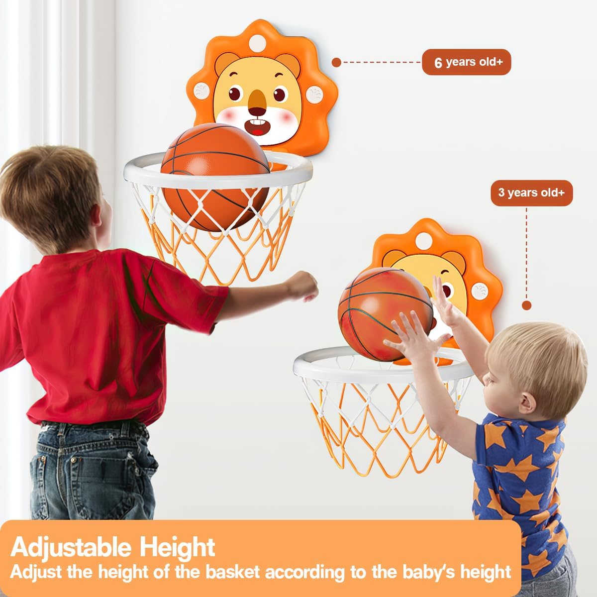 ห่วงบาสเก็ตบอลมินิสำหรับเด็กวั - Basketball Hoop Kids Indoor บทวิจารณ์และราคา