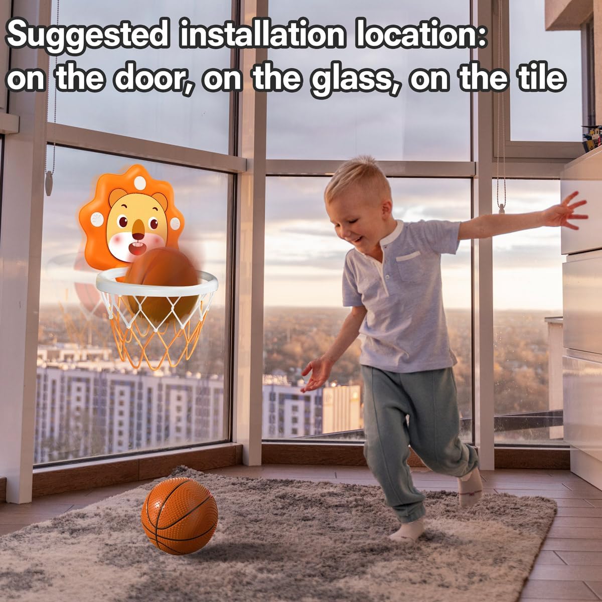 ห่วงบาสเก็ตบอลมินิสำหรับเด็กวั - Basketball Hoop Kids Indoor บทวิจารณ์และราคา