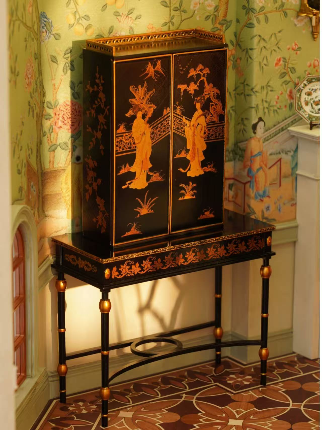 1/6 ตุ๊กตาตกแต่ง Rococo & เฟอร - Dollhouse Furniture Set บทวิจารณ์และราคา