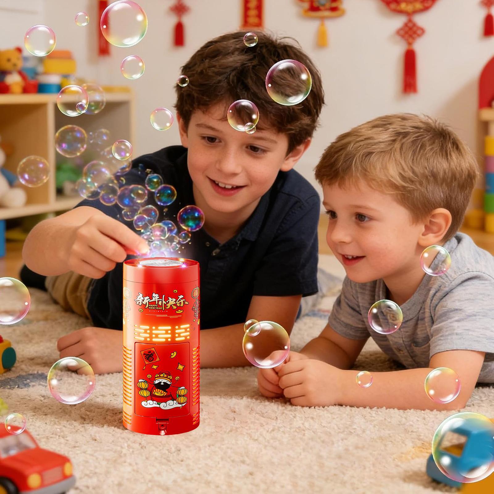 เครื่องทำฟองสบู่รูปดอกไม้ไฟปีใ - Bubble Machine Outdoor บทวิจารณ์และราคา