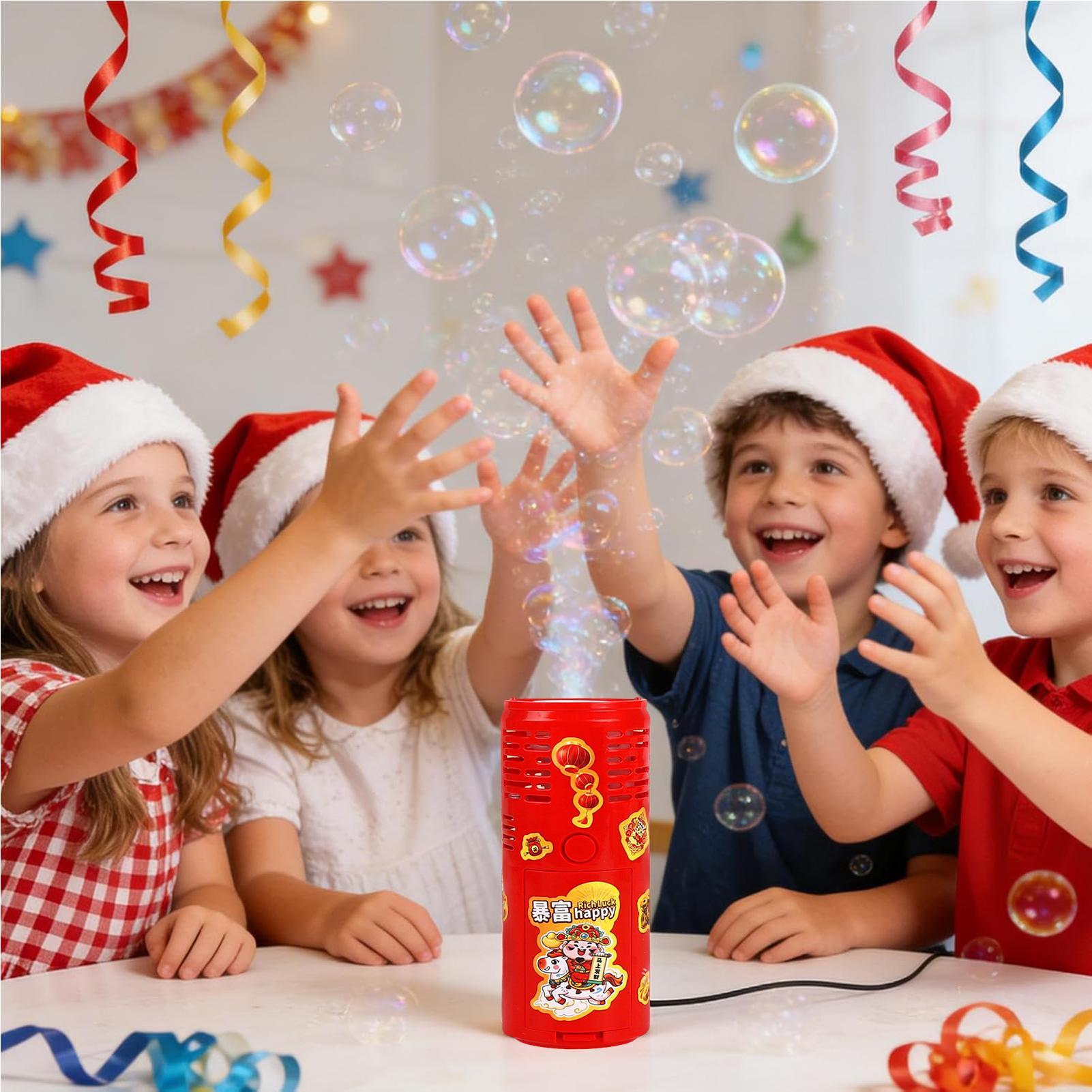 เครื่องทำฟองสบู่รูปดอกไม้ไฟปีใ - Bubble Machine Outdoor บทวิจารณ์และราคา