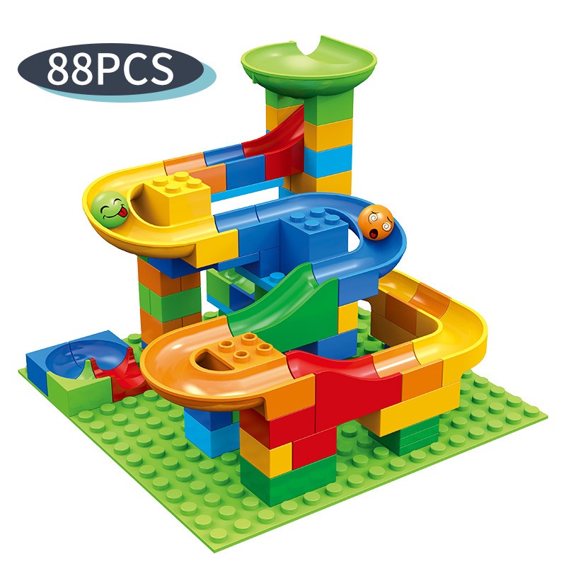 84-504PCS Marble Race Run Bloc - Lego Set Creator บทวิจารณ์และราคา