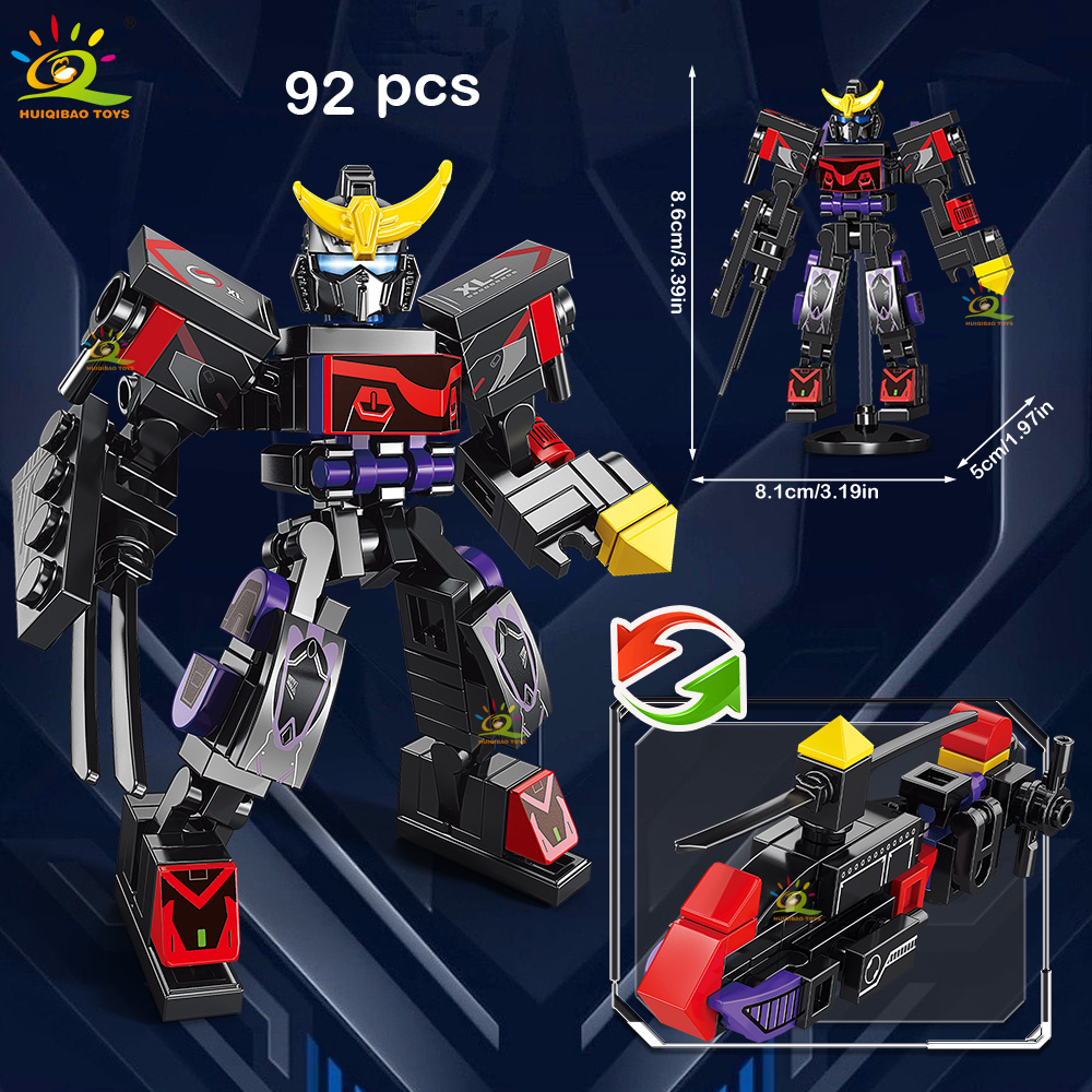 HUIQIBAO ชุดบล็อกตัวต่อหุ่นยนต - Lego Set Creator บทวิจารณ์และราคา