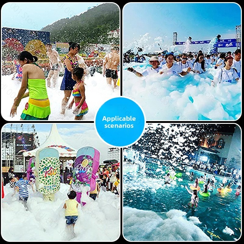 เครื่องพ่นโฟมแบบเคลื่อนย้ายได้ - Bubble Machine Outdoor บทวิจารณ์และราคา