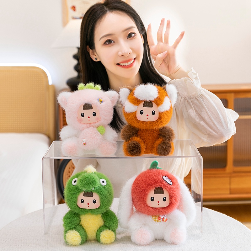 17 ซม.ไวนิล Face Plush ไดโนเสา - Soft Plush Doll บทวิจารณ์และราคา