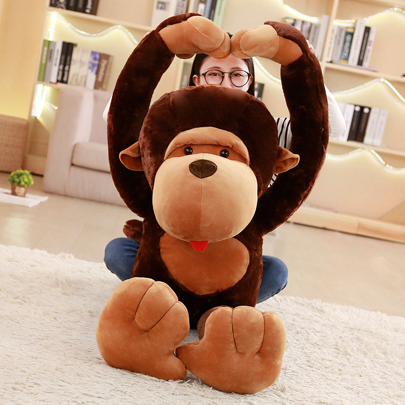 ตุ๊กตากอริลลาขนาดใหญ่ นุ่ม น่า - Best Kids Toys Xmas บทวิจารณ์และราคา
