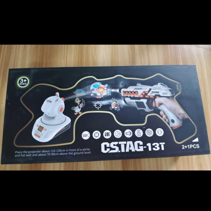 CSTAG โปรเจคเตอร์เกมยิงปืนชุดเ - Laser Tag Set Kids บทวิจารณ์และราคา