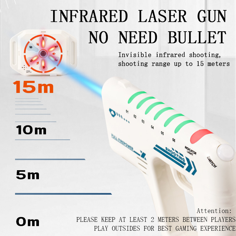 ชุดปืนยิงอินฟราเรด เลเซอร์แท็ก - Laser Tag Set Kids บทวิจารณ์และราคา