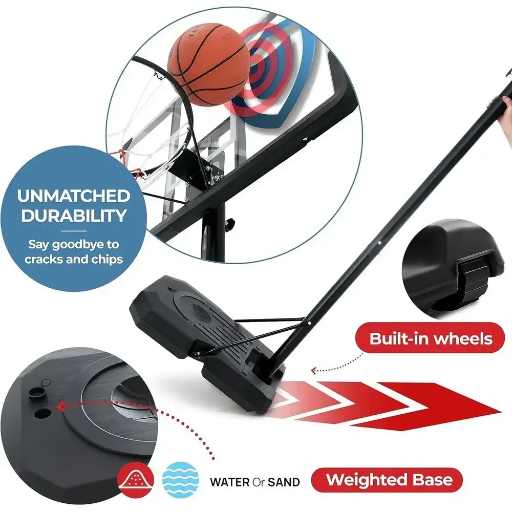 ระบบห่วงบาสเก็ตบอลปรับระดับได้ - Basketball Hoop Kids Indoor บทวิจารณ์และราคา