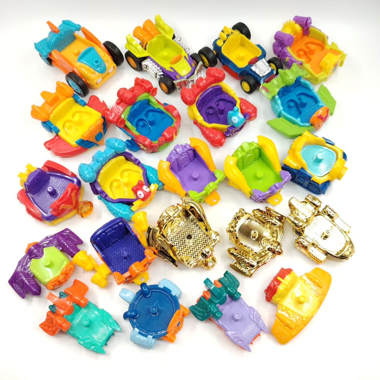 1 ชิ้น รถซุปเปอร์ธิงส์สีทอง ขอ - Best Kids Toys Xmas บทวิจารณ์และราคา