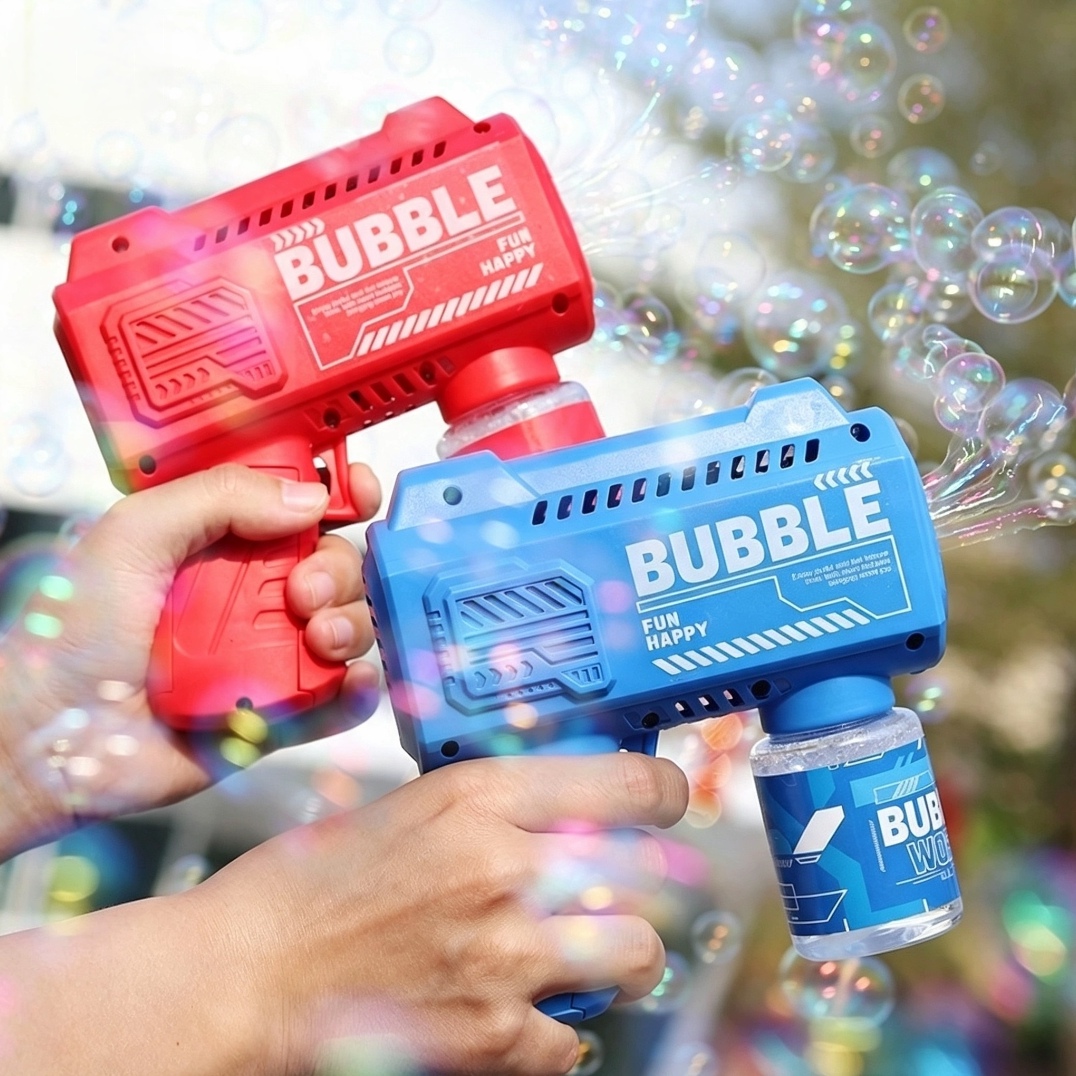 ปืนเป่าฟองสบู่ไฟฟ้า เครื่องทำฟ - Bubble Machine Outdoor บทวิจารณ์และราคา