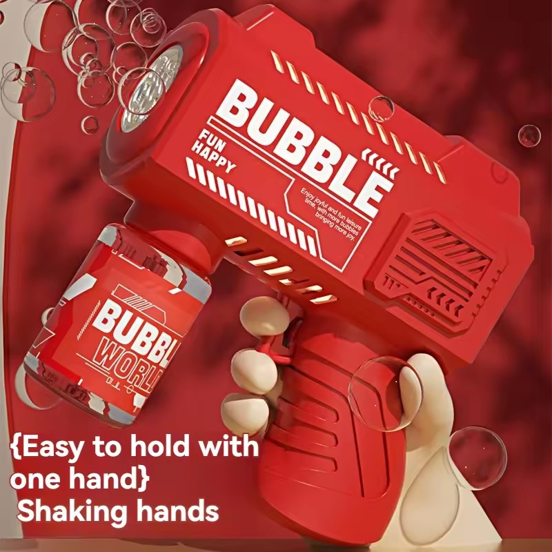 ปืนเป่าฟองสบู่ไฟฟ้า เครื่องทำฟ - Bubble Machine Outdoor บทวิจารณ์และราคา