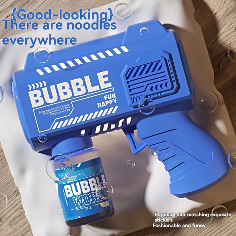 ปืนเป่าฟองสบู่ไฟฟ้า เครื่องทำฟ - Bubble Machine Outdoor บทวิจารณ์และราคา