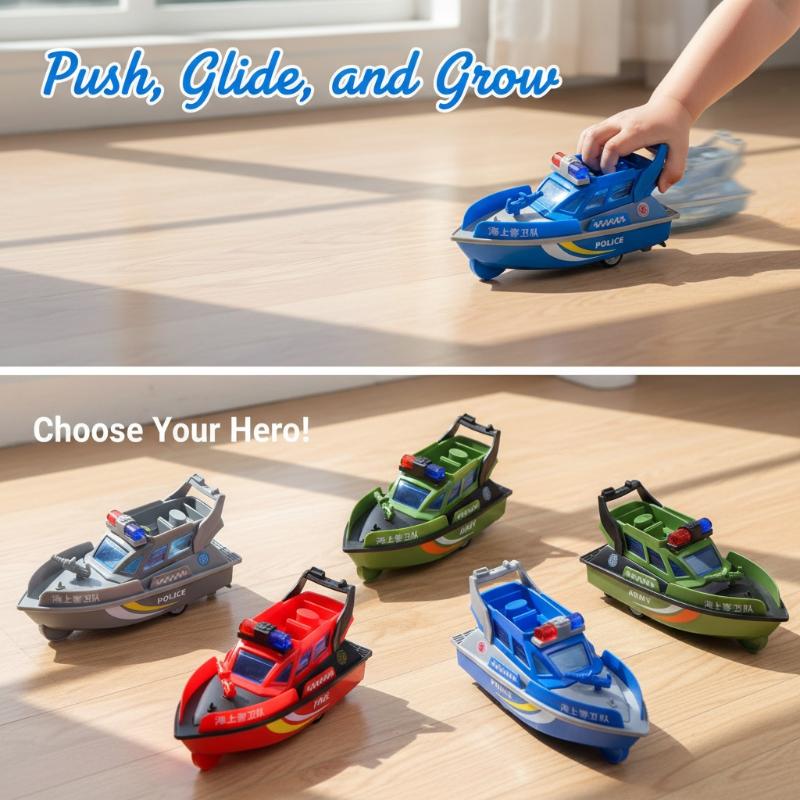 เรือของเล่นคุณภาพสูง รุ่นตำรวจ - Kids Toys Quality บทวิจารณ์และราคา