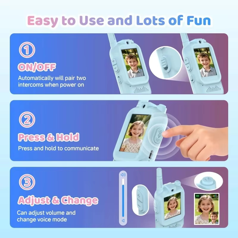 วิทยุสื่อสารสำหรับเด็ก 2 เครื่ - Toys For Kids Video บทวิจารณ์และราคา