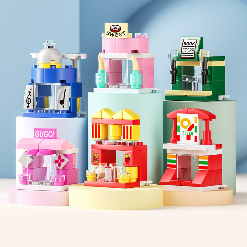 ชุดตัวต่อรถเมืองจิ๋ว DIY รถตำร - Lego Set Creator บทวิจารณ์และราคา