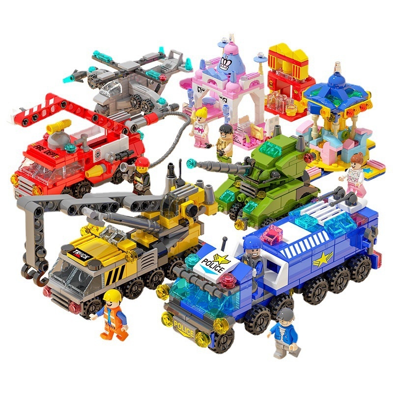 ชุดตัวต่อรถเมืองจิ๋ว DIY รถตำร - Lego Set Creator บทวิจารณ์และราคา