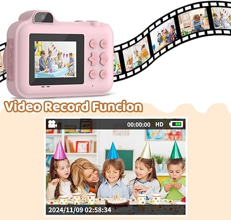 เด็กกล้องพิมพ์กล้องสําหรับเด็ก - Toys For Kids Video บทวิจารณ์และราคา