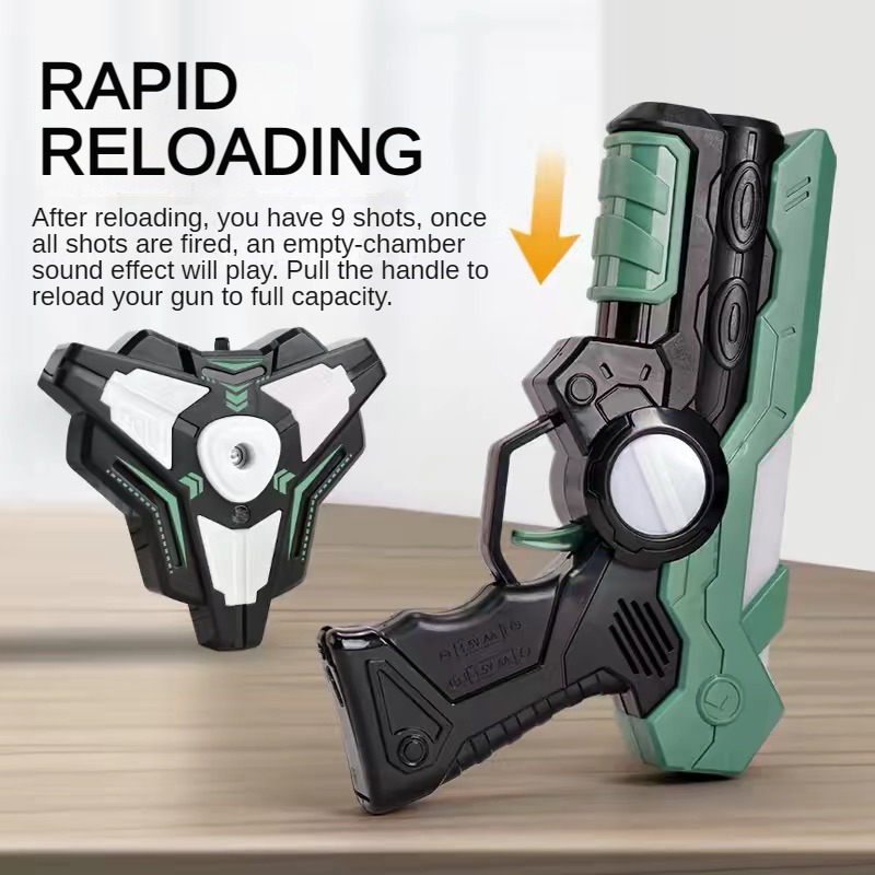ชุดปืนของเล่นอินฟราเรด เกมยิงป - Laser Tag Set Kids บทวิจารณ์และราคา