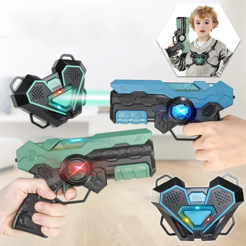 ชุดปืนเล่นเกมเลเซอร์แท็ก ปืนขอ - Laser Tag Set Kids บทวิจารณ์และราคา