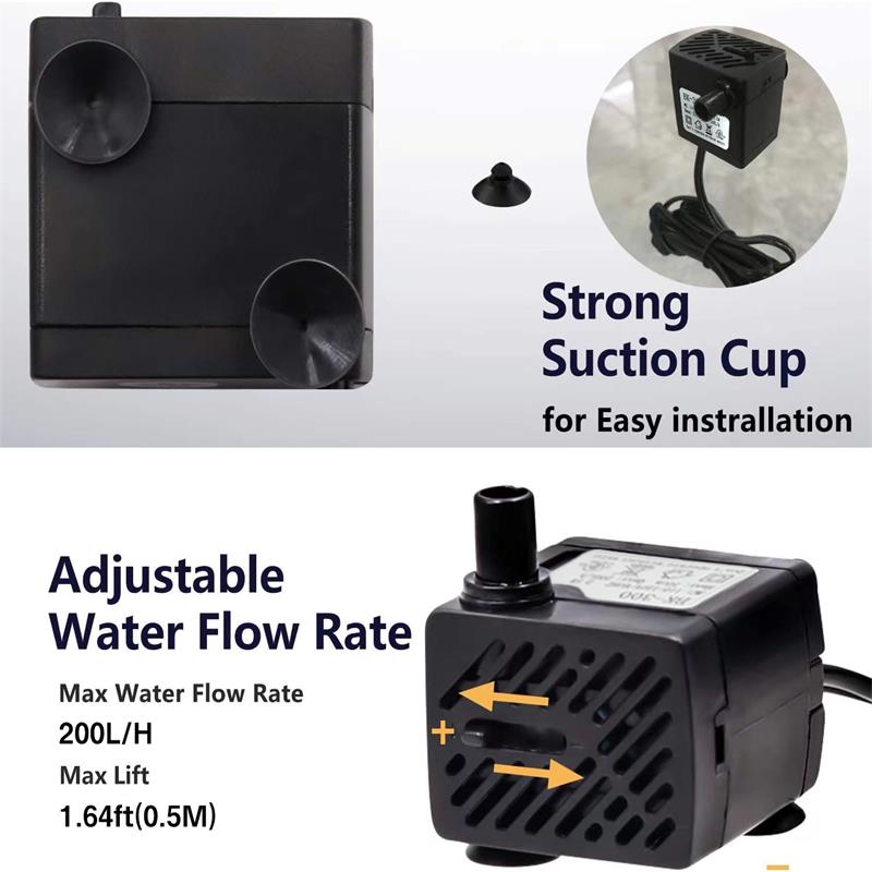 MINI Fish TANK ปั๊มน้ําติดตั้ง - Bubble Machine Outdoor บทวิจารณ์และราคา