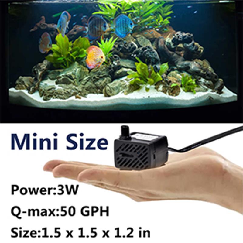 MINI Fish TANK ปั๊มน้ําติดตั้ง - Bubble Machine Outdoor บทวิจารณ์และราคา