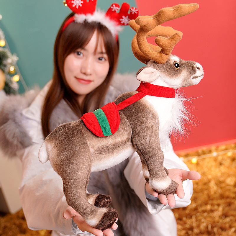 จําลอง Reindeer Plush ของเล่นค - Best Kids Toys Xmas บทวิจารณ์และราคา