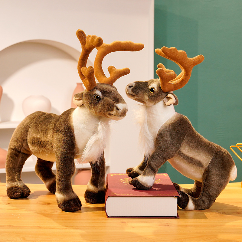 จําลอง Reindeer Plush ของเล่นค - Best Kids Toys Xmas บทวิจารณ์และราคา