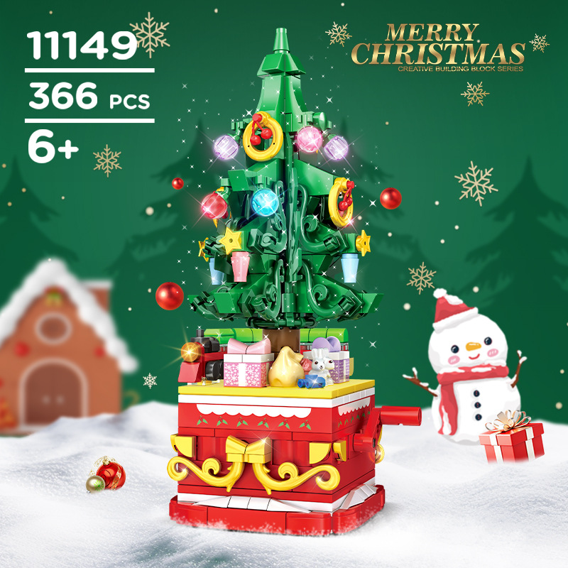 ตัวต่อสร้างต้นคริสต์มาส หมู่บ้ - Best Kids Toys Xmas บทวิจารณ์และราคา