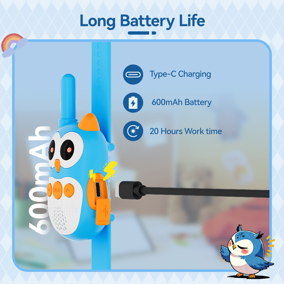 Retevis RT30W เด็ก Walkie Talk - Kids Toys Cycle บทวิจารณ์และราคา