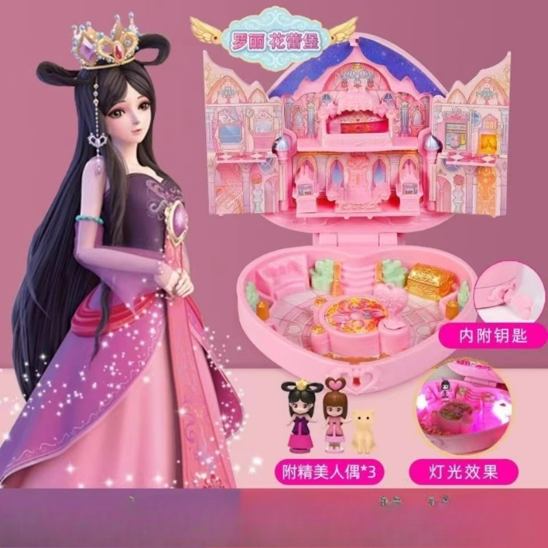 กล่องอัญมณีดอกไม้ปราสาทตุ๊กตาเ - Kids Toys Unique บทวิจารณ์และราคา