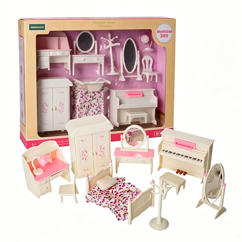 1/12 สเกลชุดเฟอร์นิเจอร์บ้านตุ - Dollhouse Furniture Set บทวิจารณ์และราคา