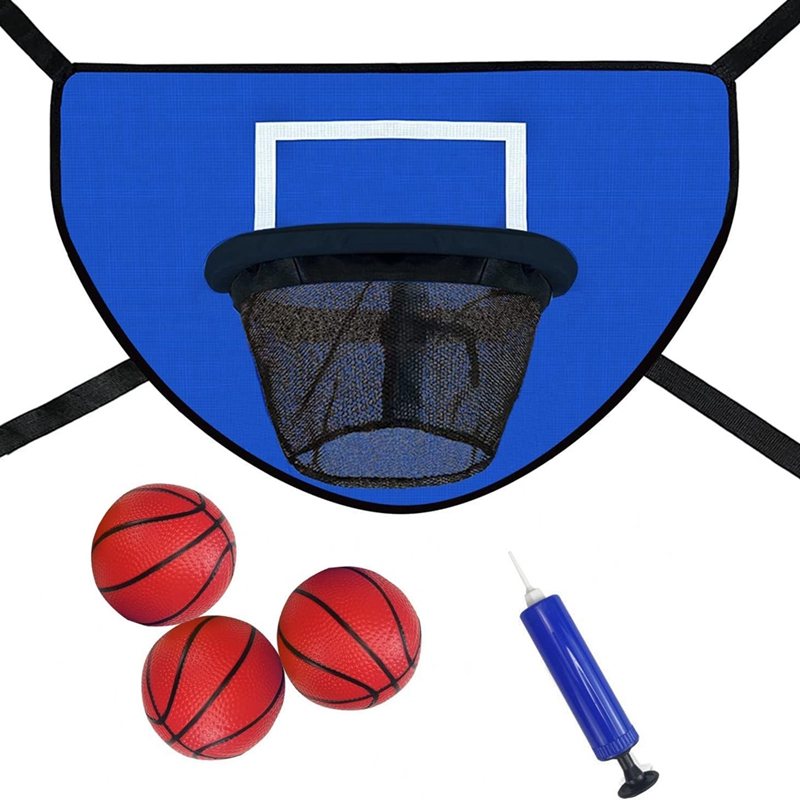 ชุดห่วงบาสเก็ตบอลแทรมโพลีนพร้อ - Basketball Hoop Kids Indoor บทวิจารณ์และราคา