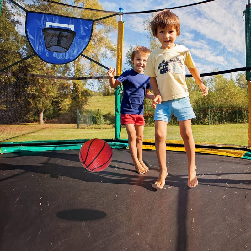 ชุดห่วงบาสเก็ตบอลแทรมโพลีนพร้อ - Basketball Hoop Kids Indoor บทวิจารณ์และราคา