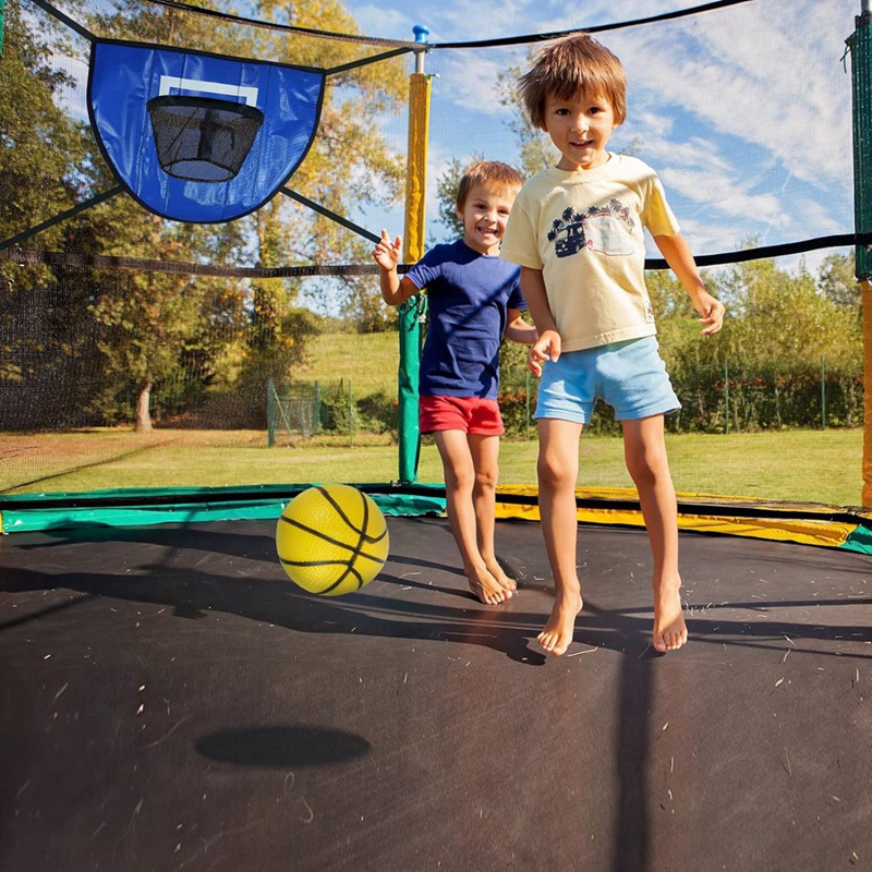 ชุดห่วงบาสเก็ตบอลแทรมโพลีนพร้อ - Basketball Hoop Kids Indoor บทวิจารณ์และราคา