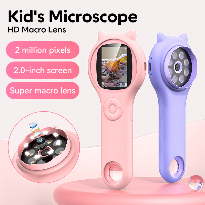 Mini Kids กล้องจุลทรรศน์แสงพร้ - Toys For Kids Video บทวิจารณ์และราคา
